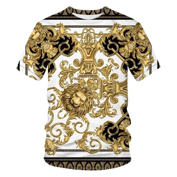 latest baroque t shirt for menwomen summer oversized tshirt 3d lion head crown print printed round neck short sleeve 220615, White;black
latest baroque t shirt for menwomen summer oversized tshirt 3d lion head crown print printed round neck short sleeve 220615, White;black