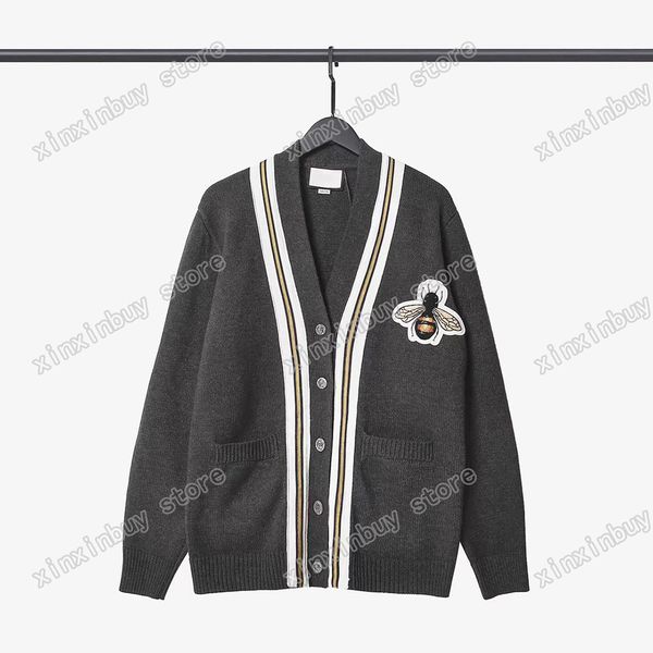 22ss designers wool sweaters mens womens bee jacquard letter man paris fashion tees street long sleeve black gray xinxinbuy s-l, White;black
22ss designers wool sweaters mens womens bee jacquard letter man paris fashion tees street long sleeve black gray xinxinbuy s-l, White;black