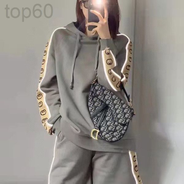 women's jackets designer fashion brand gujia spring new side spelling letter ribbon loose casual hooded terry sweater for men and women, Black;brown
women's jackets designer fashion brand gujia spring new side spelling letter ribbon loose casual hooded terry sweater for men and women, Black;brown