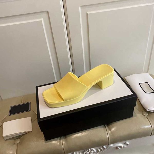 women rubber slide sandal chunky heel slippers black white red green yellow platform slides womens fashion multicolor slipper casual flip
women rubber slide sandal chunky heel slippers black white red green yellow platform slides womens fashion multicolor slipper casual flip