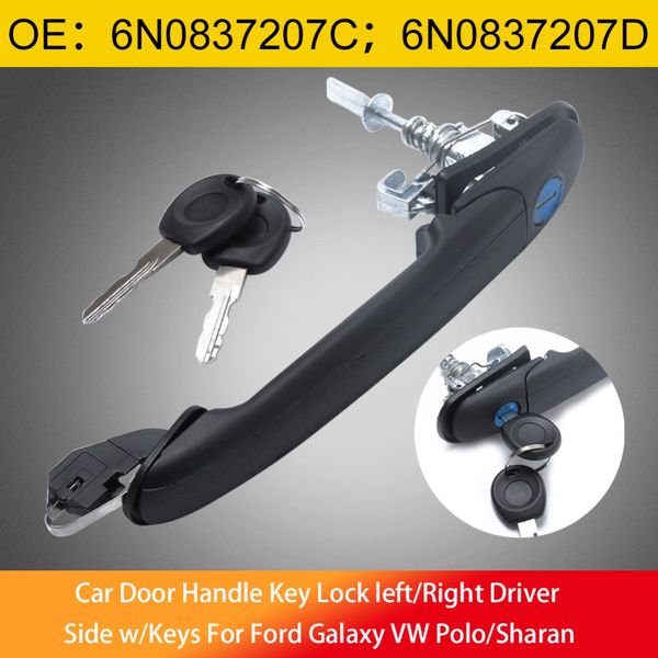 6n0837207c 6n0837207d car door lock handle front right left with barrel keys for vw polo 6n 6n1 6n2
6n0837207c 6n0837207d car door lock handle front right left with barrel keys for vw polo 6n 6n1 6n2