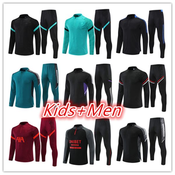 mens and kids 2022 2021 soccer tracksuit jersey sets men football jerseys training tracksuits jacket set chandal futbol survetement foot, Black
mens and kids 2022 2021 soccer tracksuit jersey sets men football jerseys training tracksuits jacket set chandal futbol survetement foot, Black
