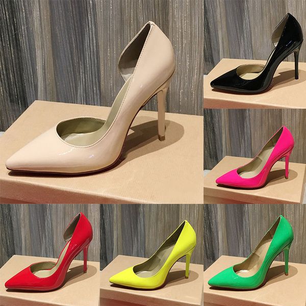 women dress shoes designer sandals red sole stiletto heels leather party wedding shoes luxury pointed toes pumps triple black nude pink glit
women dress shoes designer sandals red sole stiletto heels leather party wedding shoes luxury pointed toes pumps triple black nude pink glit