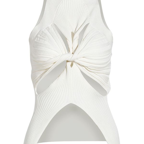 deat summer women's knitted fashion high collar hollow out kink sleeveless solid color tank female 17a849 220427, White
deat summer women's knitted fashion high collar hollow out kink sleeveless solid color tank female 17a849 220427, White
