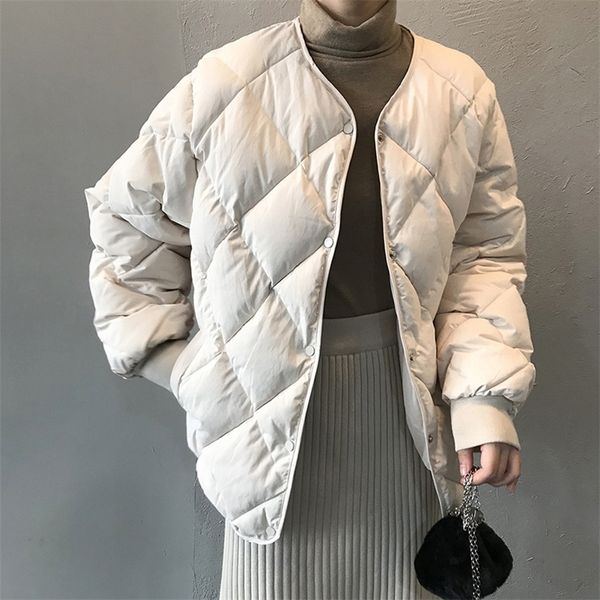 winter coat jacket women casual v-neck korean style white padded puffer jacket parkas clothes for women ropa mujer invierno 201126, Black
winter coat jacket women casual v-neck korean style white padded puffer jacket parkas clothes for women ropa mujer invierno 201126, Black
