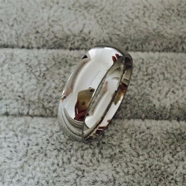 classic real white gold plated 8mm titanium steel women men wedding ring do not fade lovers wedding jewelry214e, Silver
classic real white gold plated 8mm titanium steel women men wedding ring do not fade lovers wedding jewelry214e, Silver