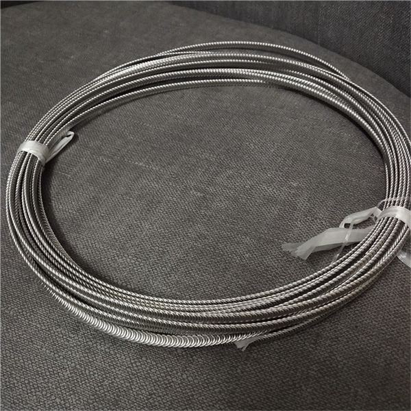10 meters 4/5x1.8mm roll spiral stainless steel bone wholesale for underwear corset spiral metallic boning 220505, Black
10 meters 4/5x1.8mm roll spiral stainless steel bone wholesale for underwear corset spiral metallic boning 220505, Black
