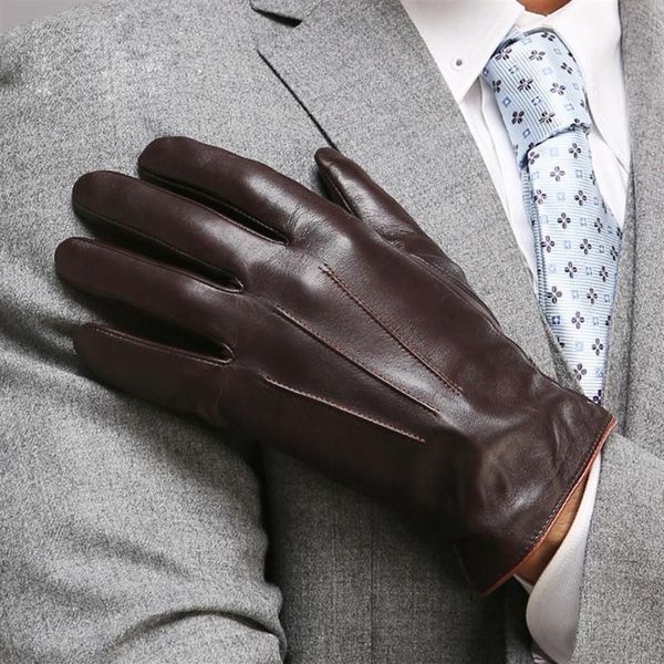 genuine leather gloves for men thermal winter touch screen sheepskin glove fashion slim wrist driving em011297o, Blue;gray
genuine leather gloves for men thermal winter touch screen sheepskin glove fashion slim wrist driving em011297o, Blue;gray