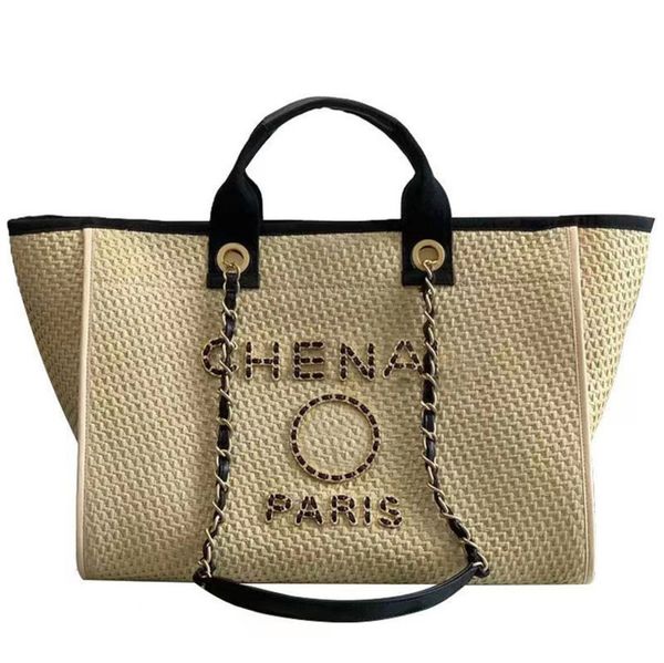 fashion designer luxury beach bags large ch linen woven women evening handbag straw knitting shoulder portable brand classic female big capa
fashion designer luxury beach bags large ch linen woven women evening handbag straw knitting shoulder portable brand classic female big capa