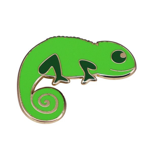 green lizard chameleon enamel pin brooch cute animal badge jungle friend fashion jewelry decor, Blue
green lizard chameleon enamel pin brooch cute animal badge jungle friend fashion jewelry decor, Blue
