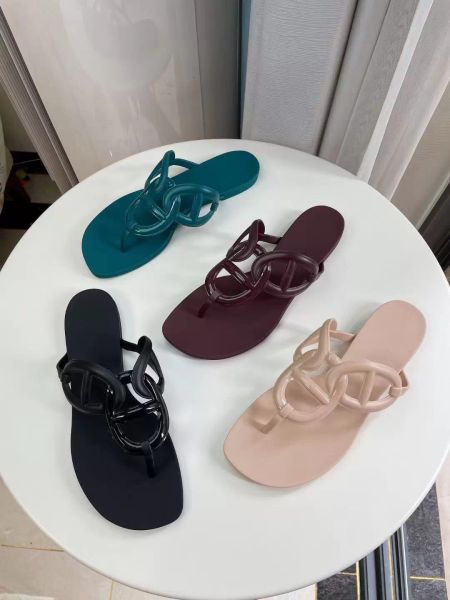 2022 egerie sandals designer women flip flops waterproof tpu beach slides emblazoned with chaine d'ancre pattern slippers non-slip summ, Black
2022 egerie sandals designer women flip flops waterproof tpu beach slides emblazoned with chaine d'ancre pattern slippers non-slip summ, Black