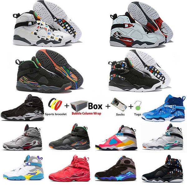 jumpman 8s men basketball shoes 8 captain chrome 3m reflective white aqua south beach snowflake outdoor trainers sports sneakers with box, Black
jumpman 8s men basketball shoes 8 captain chrome 3m reflective white aqua south beach snowflake outdoor trainers sports sneakers with box, Black