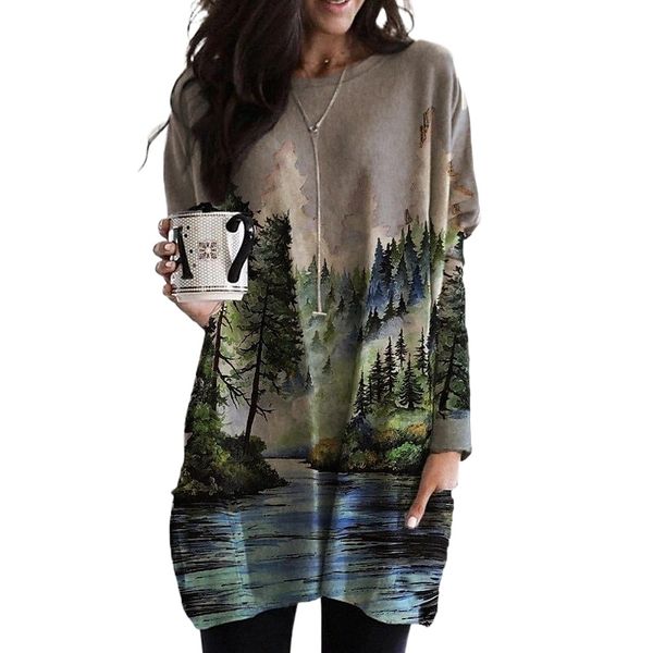 women's t shirt dress tee dress short mini dress gray long sleeve print print fall v neck casual loose 2022 s l xl xxl 3xl z7wc#, Black;gray
women's t shirt dress tee dress short mini dress gray long sleeve print print fall v neck casual loose 2022 s l xl xxl 3xl z7wc#, Black;gray