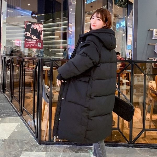 womens winter hooded mid length style down jacket fashion warm thicken outwear classic solid color slim big pocket down coat y201026, Black
womens winter hooded mid length style down jacket fashion warm thicken outwear classic solid color slim big pocket down coat y201026, Black