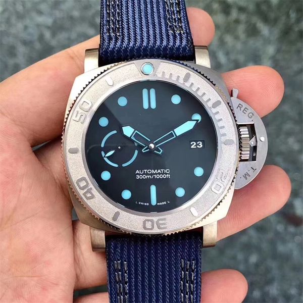 vs 985 montre de luxe luxury watch men watches 47m automatic mechanical movement sandwich dial titanium alloy case pet resin fabric tape wri, Slivery;brown
vs 985 montre de luxe luxury watch men watches 47m automatic mechanical movement sandwich dial titanium alloy case pet resin fabric tape wri, Slivery;brown