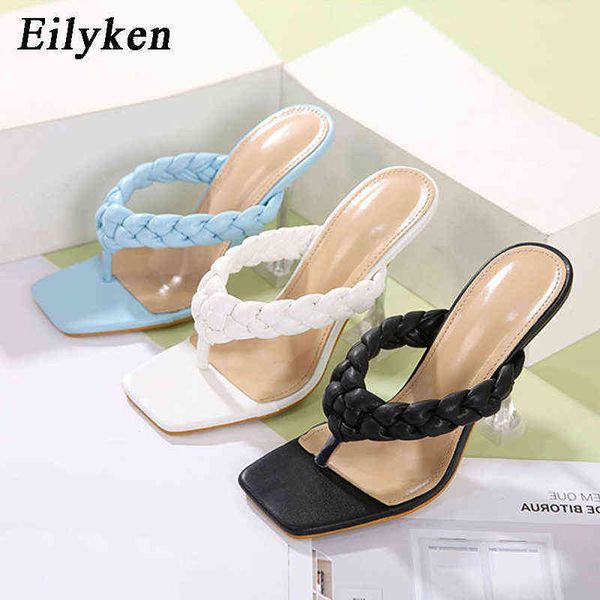 sandals summer fashion design weave women slippers transparent strange high heels ladies mules flipflops open toe shoes 220232, Black
sandals summer fashion design weave women slippers transparent strange high heels ladies mules flipflops open toe shoes 220232, Black