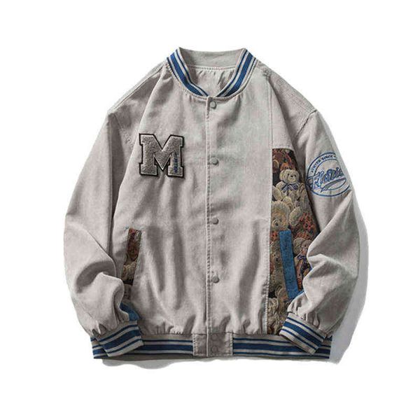 american embroidered letterman jacket coat men's y2k street hip-hop retro college baseball uniform couple casual bomber jackets t220816, Black;brown
american embroidered letterman jacket coat men's y2k street hip-hop retro college baseball uniform couple casual bomber jackets t220816, Black;brown