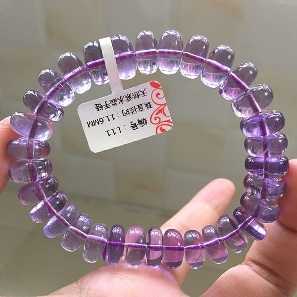 natural purple amethyst quartz crystal bracelet women men 12mm 11mm clear abacus beads bracelet lavender amethyst stone aaaaa, Silver
natural purple amethyst quartz crystal bracelet women men 12mm 11mm clear abacus beads bracelet lavender amethyst stone aaaaa, Silver