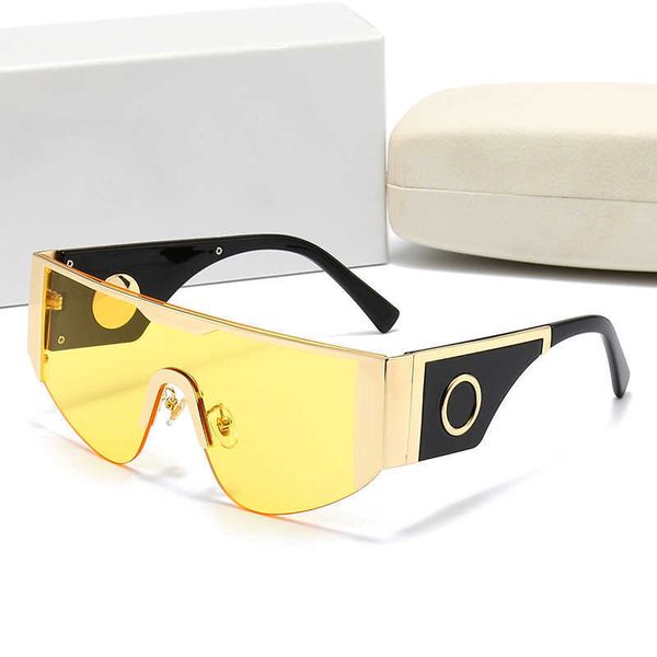 2022 men's luxury oval sunglasses designer summer shade polarized eye mask black retro oversized, White;black
2022 men's luxury oval sunglasses designer summer shade polarized eye mask black retro oversized, White;black