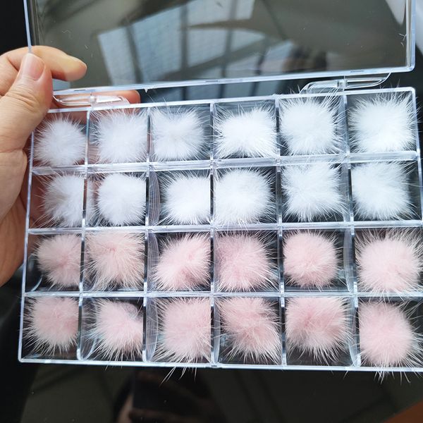 24pcs detachable magnet ball fluffy white+pink 3d27*27mm puffy pom pons kit jewelry manicure accessories diy nails charms in box, Red;gold
24pcs detachable magnet ball fluffy white+pink 3d27*27mm puffy pom pons kit jewelry manicure accessories diy nails charms in box, Red;gold