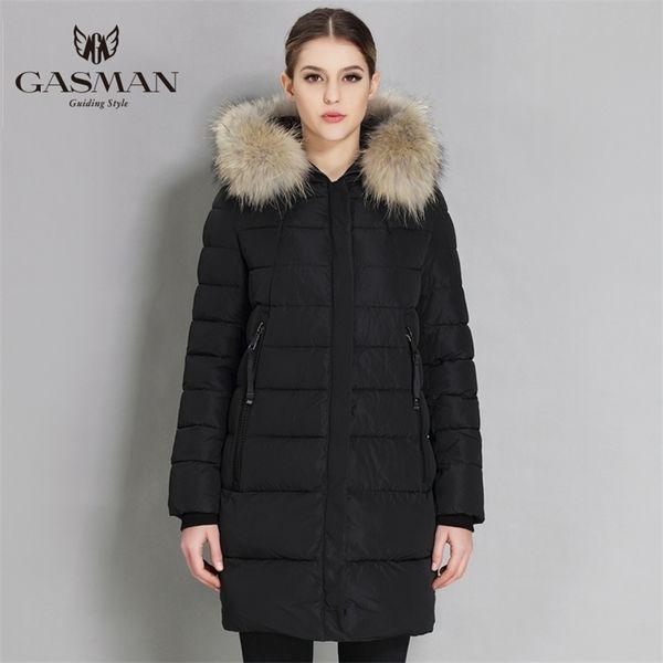 gasman winter women down jackets coats brand hooded down parka women female overcoat natural fur collar plus size 6xl lj201127, Black
gasman winter women down jackets coats brand hooded down parka women female overcoat natural fur collar plus size 6xl lj201127, Black