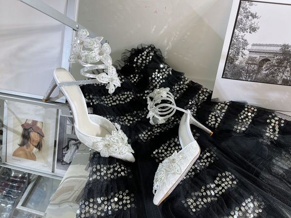2022 new style sandal flower-encrusted diamond wrap anklet high-heeled wedding shoes sandals leather fashion shoes for ladies heels 7.5 cm, Black
2022 new style sandal flower-encrusted diamond wrap anklet high-heeled wedding shoes sandals leather fashion shoes for ladies heels 7.5 cm, Black