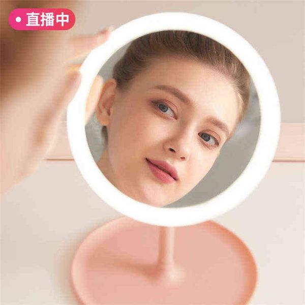 factory outlet led with light modern simple net red makeup mirror deskfill dormitory touchable bedside dressing female
factory outlet led with light modern simple net red makeup mirror deskfill dormitory touchable bedside dressing female