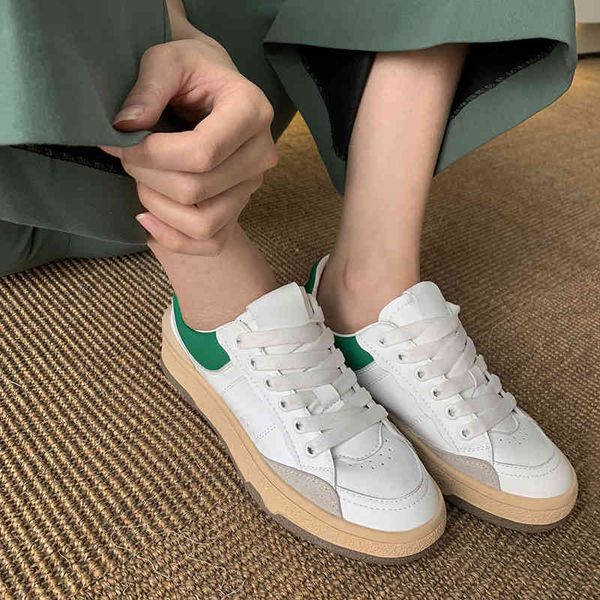 dress shoes small white shoes spring breathable flat bottom color matching board lace up korean casual ins street fashion bdjs, Black
dress shoes small white shoes spring breathable flat bottom color matching board lace up korean casual ins street fashion bdjs, Black