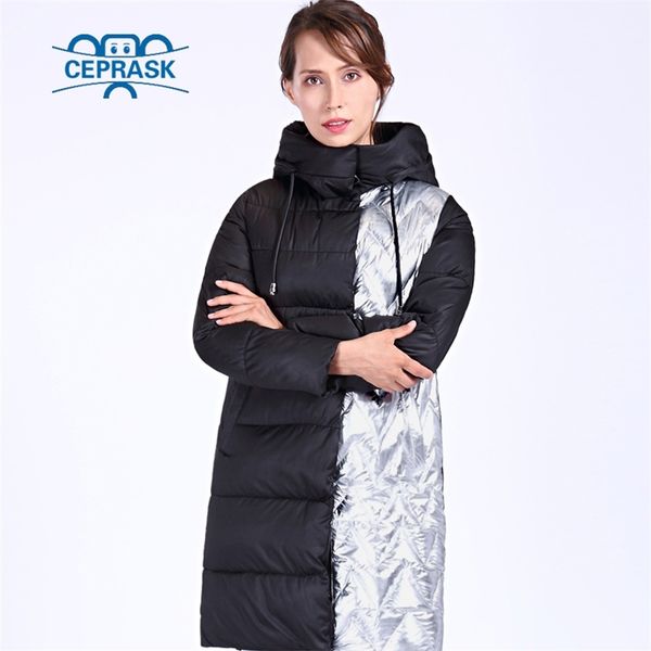 ceprask new metallc thick parka plus size long bio fluff hooded women winter coat european style warm stylish winter jacket 200928, Black
ceprask new metallc thick parka plus size long bio fluff hooded women winter coat european style warm stylish winter jacket 200928, Black