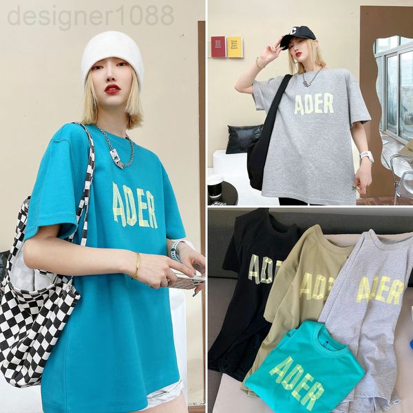 women's t-shirt designer 300g health cloth new ader 2022 short sleeve couple men's and women's same origami letter printing r, White
women's t-shirt designer 300g health cloth new ader 2022 short sleeve couple men's and women's same origami letter printing r, White