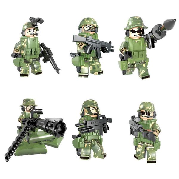 cf military mini toy figure armed troop jungle commandos camouflage army building block brick toy for boy251v
cf military mini toy figure armed troop jungle commandos camouflage army building block brick toy for boy251v