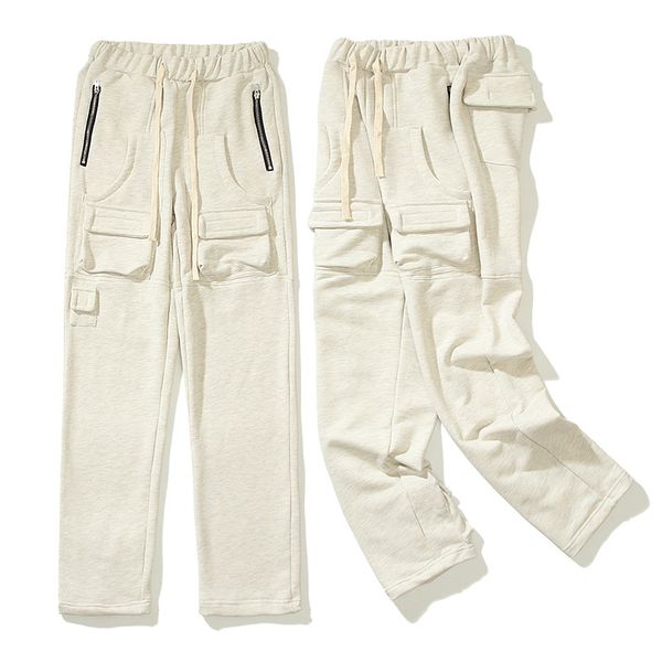 more pockets pants sweatpants men women painted elastic waist pant joggers drawstring trousers 22fw, Black
more pockets pants sweatpants men women painted elastic waist pant joggers drawstring trousers 22fw, Black