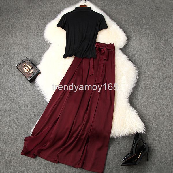 women's two piece pants summer women's bright silk thin knitted + lace up bow pendant skirt set t10914, White
women's two piece pants summer women's bright silk thin knitted + lace up bow pendant skirt set t10914, White