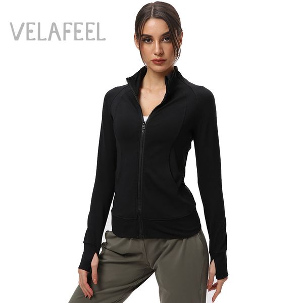 women's yoga jacket stretch long sleeve gym sports coat yoga outfits new soft sweat absorbent running wear zipper slim ladies fashion, White;red
women's yoga jacket stretch long sleeve gym sports coat yoga outfits new soft sweat absorbent running wear zipper slim ladies fashion, White;red