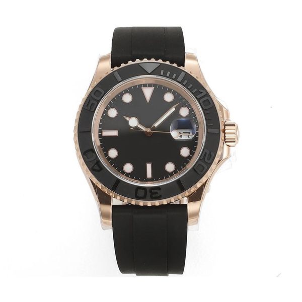 luxury mens watch gold dial sapphire glass rubber stainless steel strap automatic mechanical movement 116622 40mm men yacht wwrist295e, Slivery;brown
luxury mens watch gold dial sapphire glass rubber stainless steel strap automatic mechanical movement 116622 40mm men yacht wwrist295e, Slivery;brown