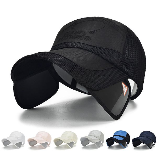 1pcs retractable visor hat woman beach headwear summer men fishing hiking outdoor uv protection cap mesh breathable 220616, Blue;gray
1pcs retractable visor hat woman beach headwear summer men fishing hiking outdoor uv protection cap mesh breathable 220616, Blue;gray