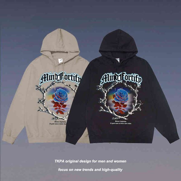tkpa rose hooded hoodie men and women's autumn winter 2022 new loose bf american ins fashion, Black
tkpa rose hooded hoodie men and women's autumn winter 2022 new loose bf american ins fashion, Black