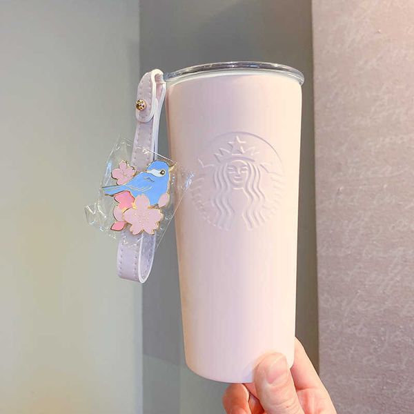 new starbucks cup spring cherry stainless steel accompanying cup pink girl heart sports self-contained coffee cup 
new starbucks cup spring cherry stainless steel accompanying cup pink girl heart sports self-contained coffee cup