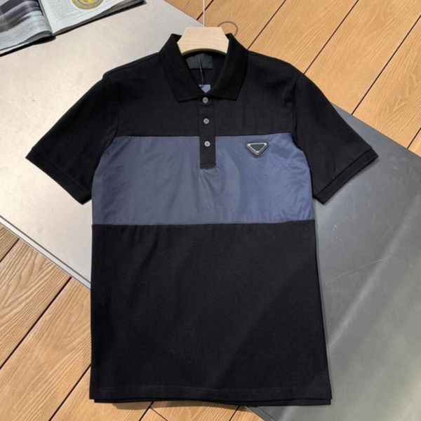 designer classic mens polos luxury t shirts summer short sleeved polo tees with inverted triangle brand p men casual t-shirts m1hr, White;black
designer classic mens polos luxury t shirts summer short sleeved polo tees with inverted triangle brand p men casual t-shirts m1hr, White;black