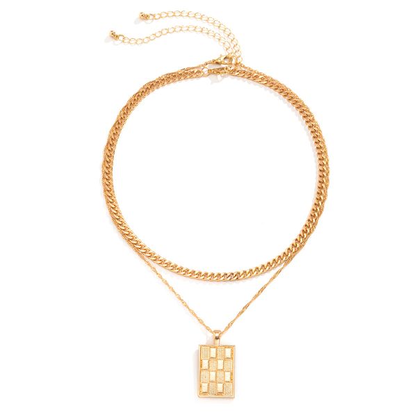 pendant necklaces fashion punk chunky flat blade snake chain choker necklace for women geometric jewelry 2022, Silver
pendant necklaces fashion punk chunky flat blade snake chain choker necklace for women geometric jewelry 2022, Silver