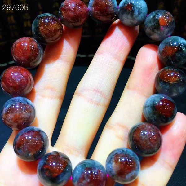 natural red auralite 23 cacoxenite canada bracelet 13.6mm women men round beads stretch rarest jewelry aaaaa, Silver
natural red auralite 23 cacoxenite canada bracelet 13.6mm women men round beads stretch rarest jewelry aaaaa, Silver