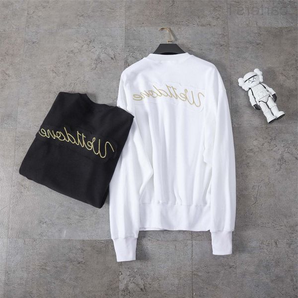women's hoodies & sweatshirts designer we11done 21ss autumn winter welldone patched gold embroidery big couple round neck sweater no5u2, Black
women's hoodies & sweatshirts designer we11done 21ss autumn winter welldone patched gold embroidery big couple round neck sweater no5u2, Black