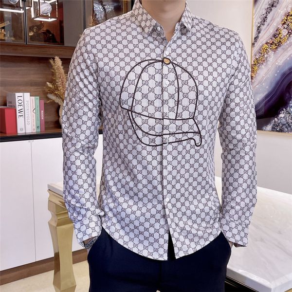 men's dress shirt luxury slim silk t-shirt long sleeve casual business clothing plaid brand 17 color -3xl burr09998, White;black
men's dress shirt luxury slim silk t-shirt long sleeve casual business clothing plaid brand 17 color -3xl burr09998, White;black