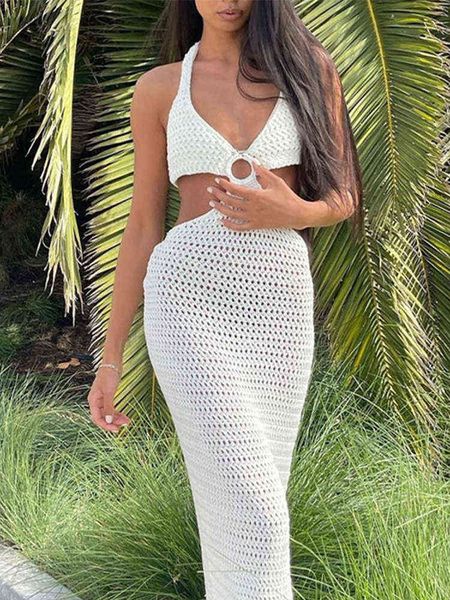 women backless lace up knitted dress ladies elegant hollow halter dressres 2022 summer female fashion club robe t220816, Black;gray
women backless lace up knitted dress ladies elegant hollow halter dressres 2022 summer female fashion club robe t220816, Black;gray