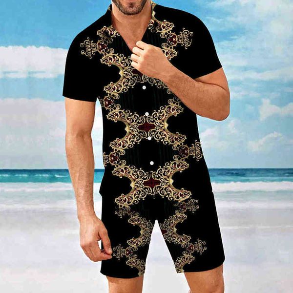 new men's summer short sleeve shirt suit hd digital printing single breasted shorts sports casual breathable clothing, Gray
new men's summer short sleeve shirt suit hd digital printing single breasted shorts sports casual breathable clothing, Gray