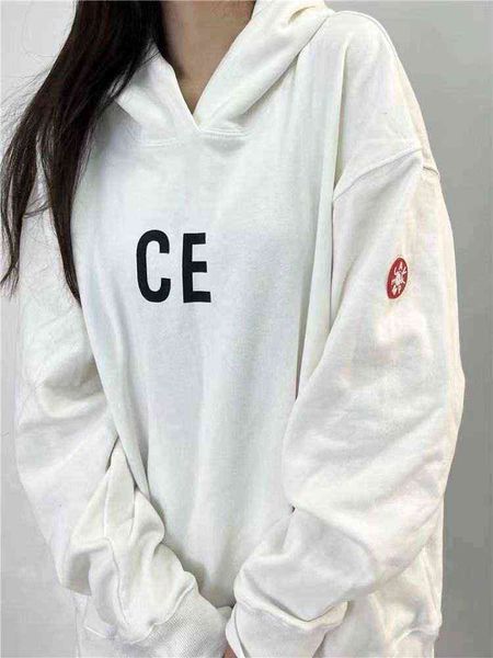 men woman ce letter heavy fabric long sleeve sweatshirts cav empt hooded 2022ss cavempt c.e hoodie, Black
men woman ce letter heavy fabric long sleeve sweatshirts cav empt hooded 2022ss cavempt c.e hoodie, Black