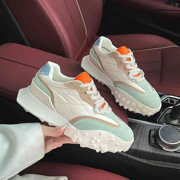 dress shoes korean fashion leather waffle forrest gump shoes women's thick soled sports leisure travel versatile german training women, Black
dress shoes korean fashion leather waffle forrest gump shoes women's thick soled sports leisure travel versatile german training women, Black