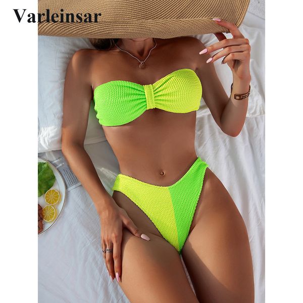 wrinkled neon green strapless bikini female swimsuit women swimwear two-piece bikini set bandeau bather bathing suit swim v3279b, White;black
wrinkled neon green strapless bikini female swimsuit women swimwear two-piece bikini set bandeau bather bathing suit swim v3279b, White;black