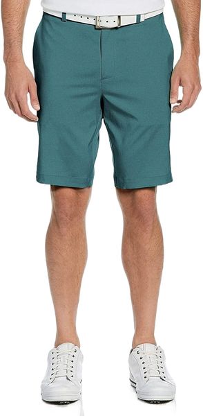 tour men's flat front heather golf short with active waistband o9vw#, White;black
tour men's flat front heather golf short with active waistband o9vw#, White;black