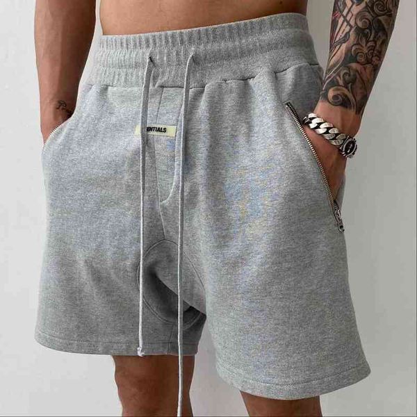 men's shorts essentials double thread korean version new sports fitness hanging crotch trend loose capris style, White;black
men's shorts essentials double thread korean version new sports fitness hanging crotch trend loose capris style, White;black